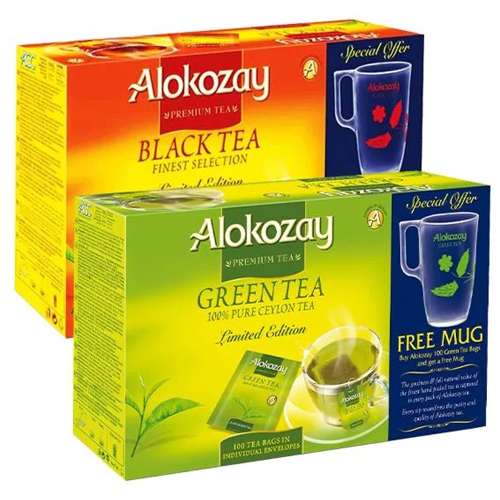 Alokozay Green 100 Tea Bags Pack